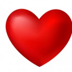 image of a red heart